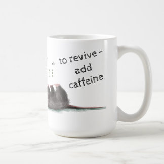 Taza De Café Jugando Muerte Mug Opossum