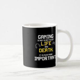 Taza De Café Jugando Video Juegos Diversión PC Consola Jugador