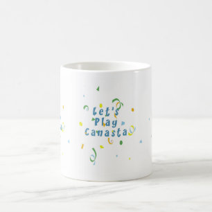 Taza De Café Jugar a Canasta