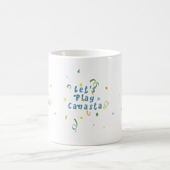 Taza De Café Jugar a Canasta (Centro)
