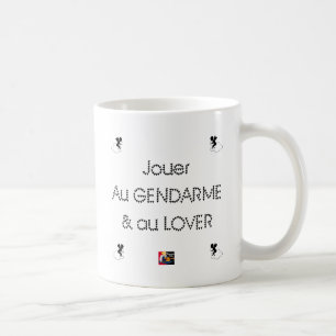 Taza De Café Jugar al GENDARME y a ARROLLAR - Juegos de