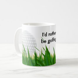 Taza De Café Jugar al golf