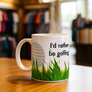 Taza De Café Jugar al golf