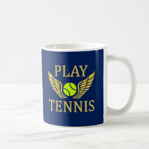 Taza De Café Jugar al tenis