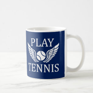 Taza De Café Jugar al tenis