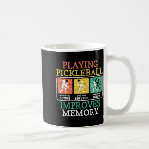 Taza De Café Jugar pickleball mejora la memoria pickleball 