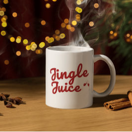 Taza De Café Jugo de jingle, fiesta de feriado