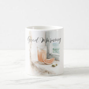 Taza De Café Jugo de Toronja Good Morning Ocean View