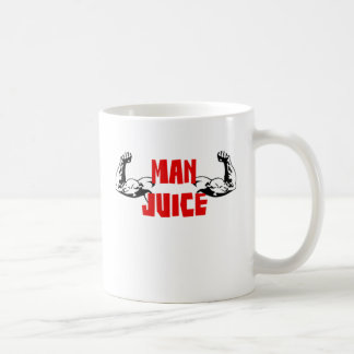 Taza De Café Jugo divertido del hombre