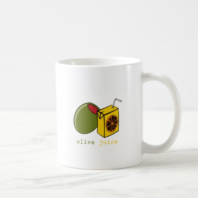 Taza De Café Jugo verde oliva (Derecha)