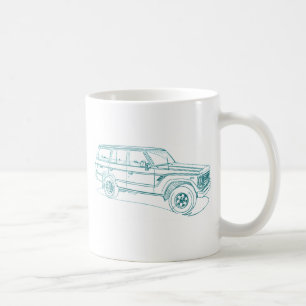 Taza De Café Juguete LandCruiser FJ60 1980-90