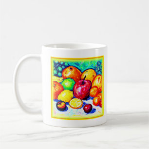 Taza De Café Juicy Delights Fruits. ¡Hazte con una en Zazzle