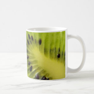 Taza De Café Juicy Kiwi Fruit and Seeds Mug