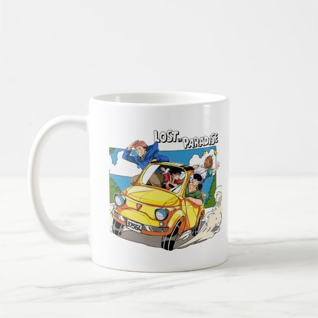 Taza De Café Jujutsu Kaisen perdió en el paraíso (Izquierda)