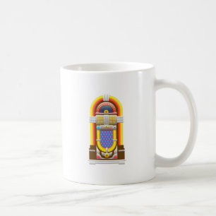 Taza De Café Jukebox de estilo antiguo de los años 50