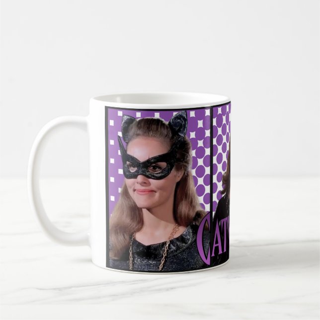 Taza De Café Julie Newmar Catwoman (Izquierda)