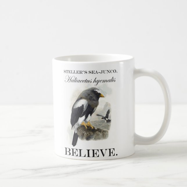 Taza De Café Junco del mar de Steller (Derecha)