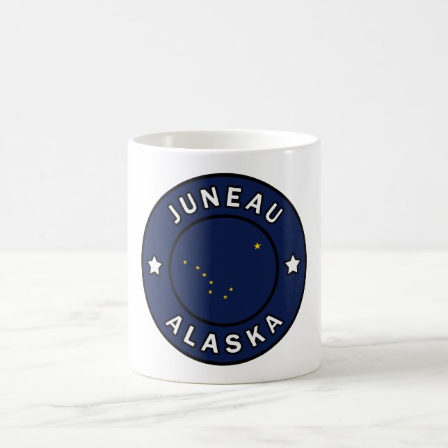 Taza De Café Juneau Alaska (Centro)