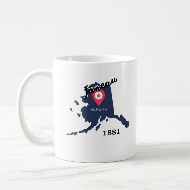 Taza De Café Juneau coffee mug  (Izquierda)
