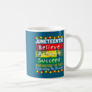 Taza De Café Juneteenth es día de la independencia orgullo negr