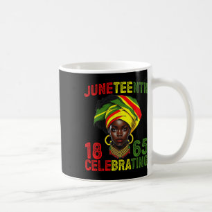 Taza De Café Juneteenth Estados Unidos Americano Africano Melan