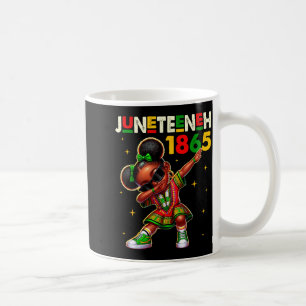 Taza De Café Juneteenth haciendo dabbing chicas negras reina me