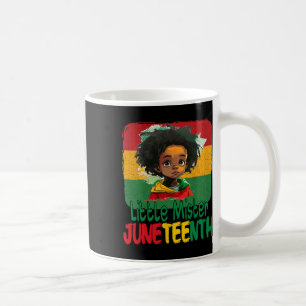 Taza De Café Juneteenth Little Mister Niños Niño Negro Niño Por