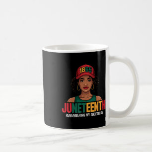 Taza De Café Juneteenth Mujeres Negras Reina Melanina Desde 186