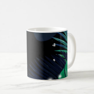 Taza De Café Jungla tropical | Saltos de Palm Monstera