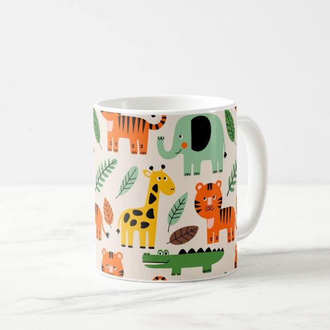 Taza De Café Jungle Safari Mug (Anverso derecho)