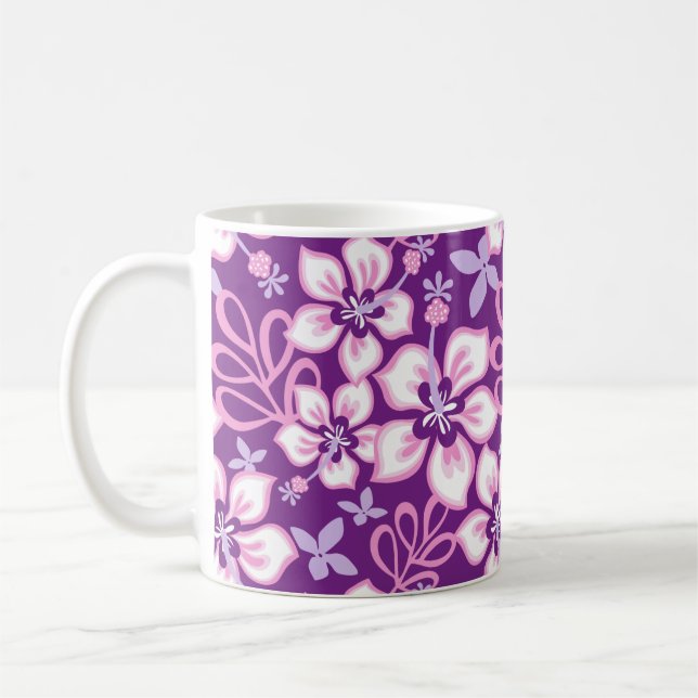 TAZA DE CAFÉ JUNGLE SURF (PURPLE COMBO) (Izquierda)