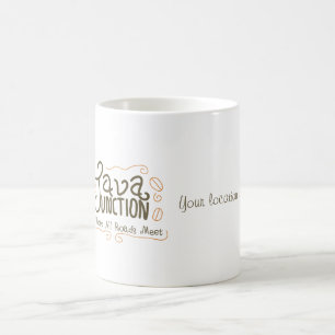 Taza De Café Junta Java Su Localización Mug