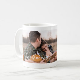 Taza De Café Juntas Parejas Fotografía Mug Con Nombres