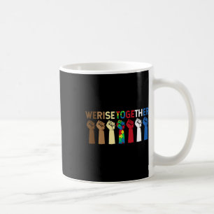 Taza De Café Juntos levantamos el rompecabezas del autismo Insp