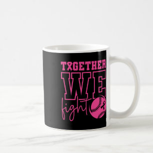 Taza De Café Juntos Luchamos Concienciación sobre el Cáncer de