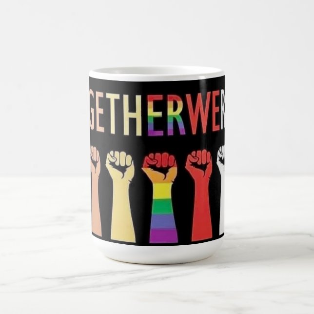TAZA DE CAFÉ JUNTOS NOS ARRIESGAMOS MUG (Centro)