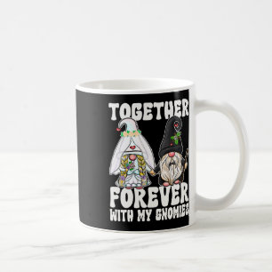 Taza De Café Juntos Por Siempre Gnomes Sra. Bride Sr. Groom Por