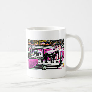 Taza De Café Juntos, pueblo del cacao, Gibney, el zazzle del MU