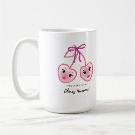TAZA DE CAFÉ JUNTOS SOMOS CEREZA INCREÍBLE