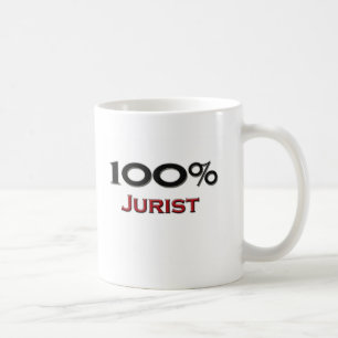 Taza De Café Jurista del 100 por ciento
