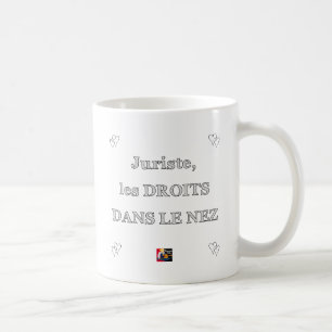 Taza De Café Jurista, los DERECHOS EN la NARIZ - Juegos de