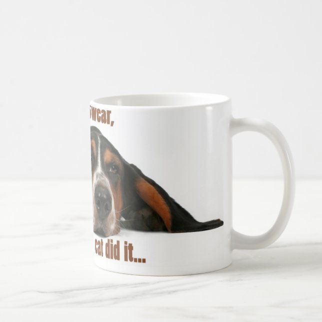 Taza De Café Juro, el gato lo hice (Derecha)