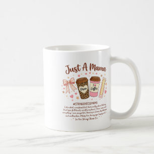 Taza De Café Just A Mama String Cheese Era Coffee Mother Day Co