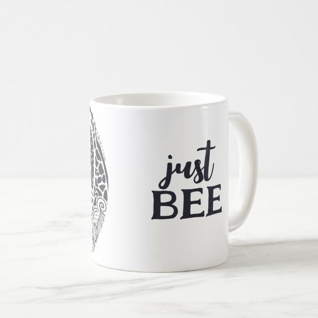 Taza De Café Just Bee Bumble Bee Coffee Mug (Anverso derecho)