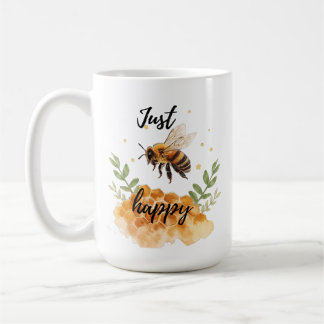 Taza De Café Just Bee Happy 