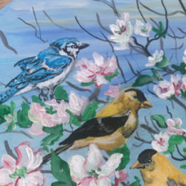 Taza De Café Just Birding Blue Jays