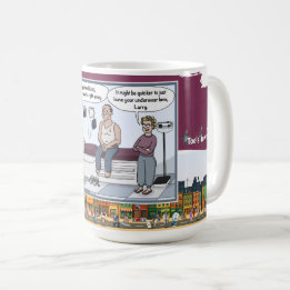 Taza De Café Just Leave Your Underwear | Get Well Classic