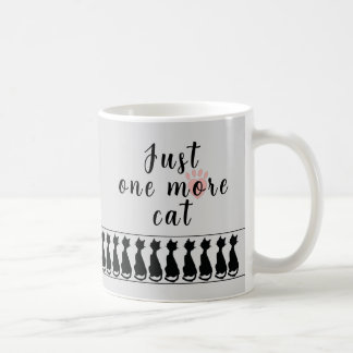 Taza De Café Just One More Cat - Mug