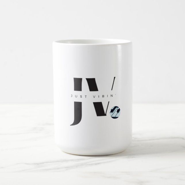 Taza De Café Just Vibin' Mug (Contemporáneo) (Centro)