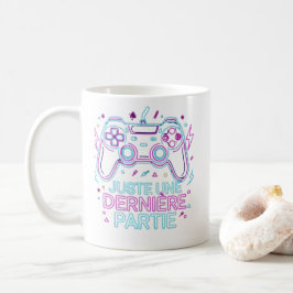 Taza De Café Juste Une Dernière Partie Gamer Mug - Retro